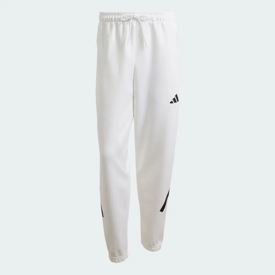 Спортивные штаны с эластичным поясом и шнурком adidas Z.N.E, Белый — фото 4