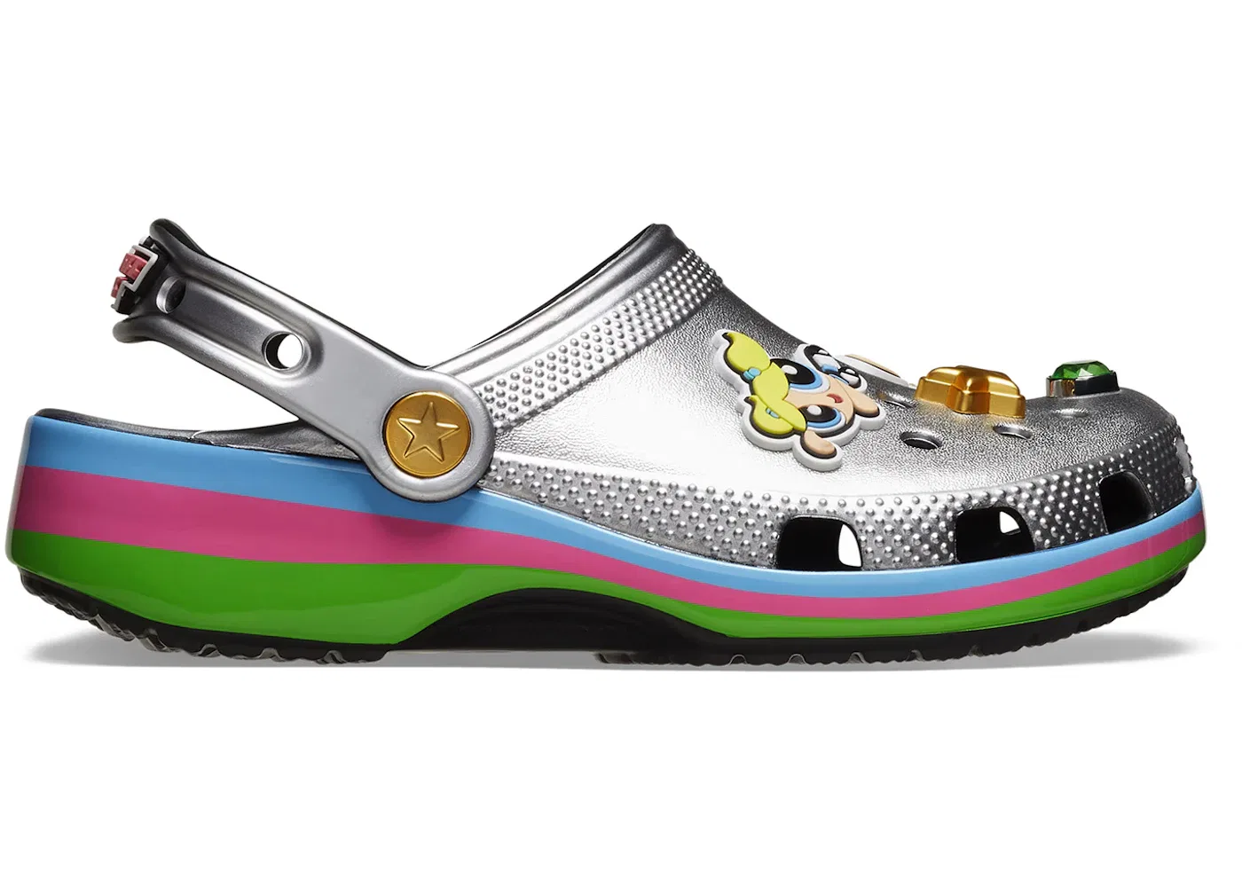 Детские сабо-клоги The Powerpuff Girls Crocs, Black