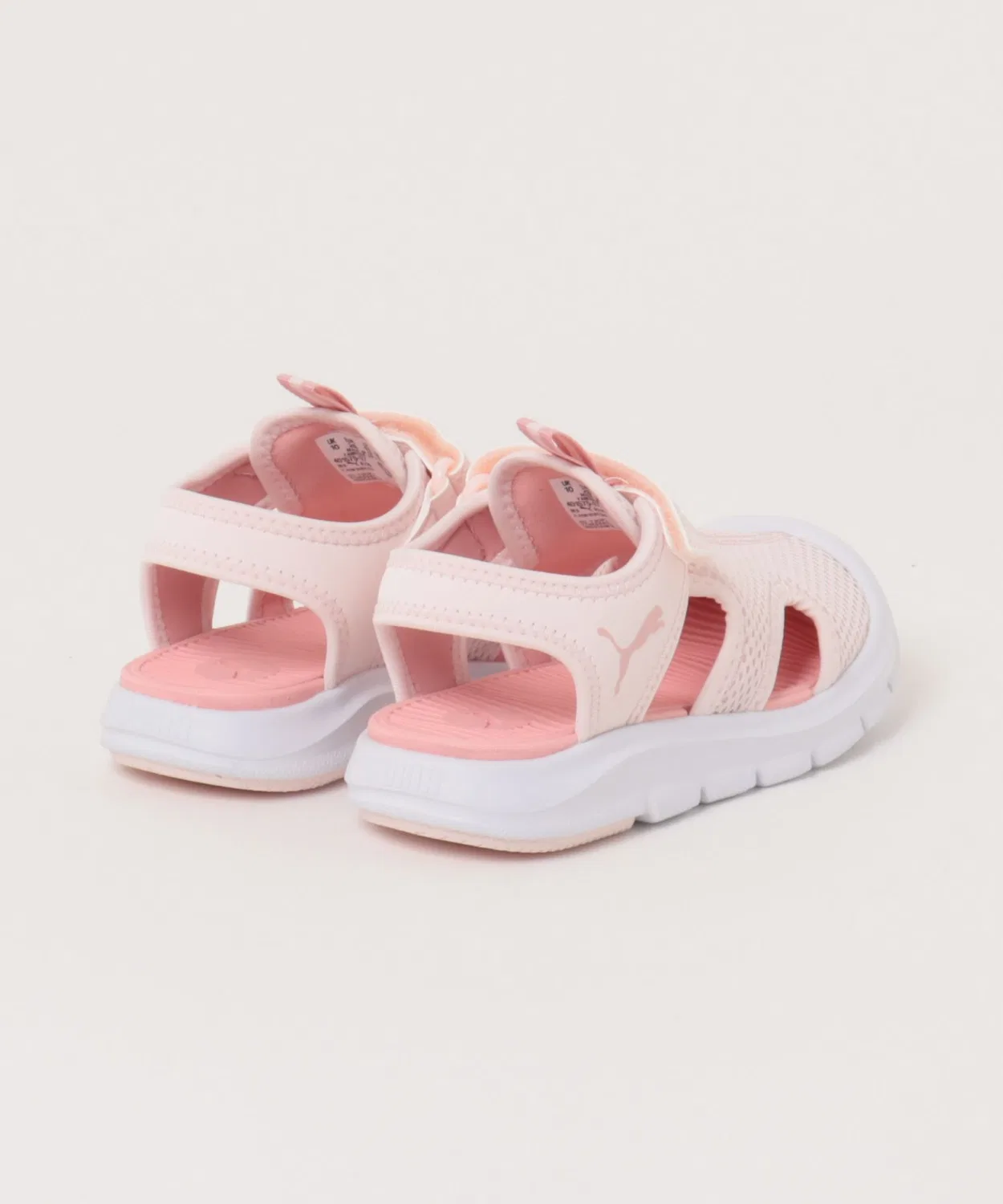 Детские спортивные сандалии с ремешком, модель Fun Racer Sandal Mesh V PS PUMA, Pink — фото 2