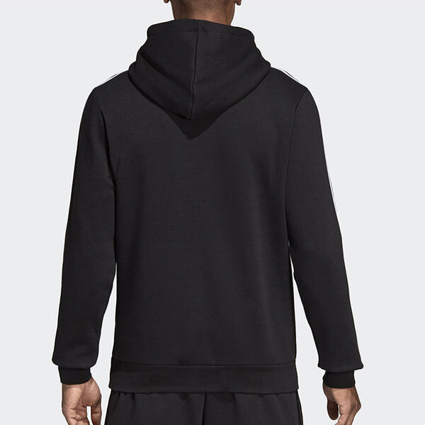 Толстовка adidas Jacket With Cap And Velvet To Keep Warm, Sport Men's Black, черный — фото 4