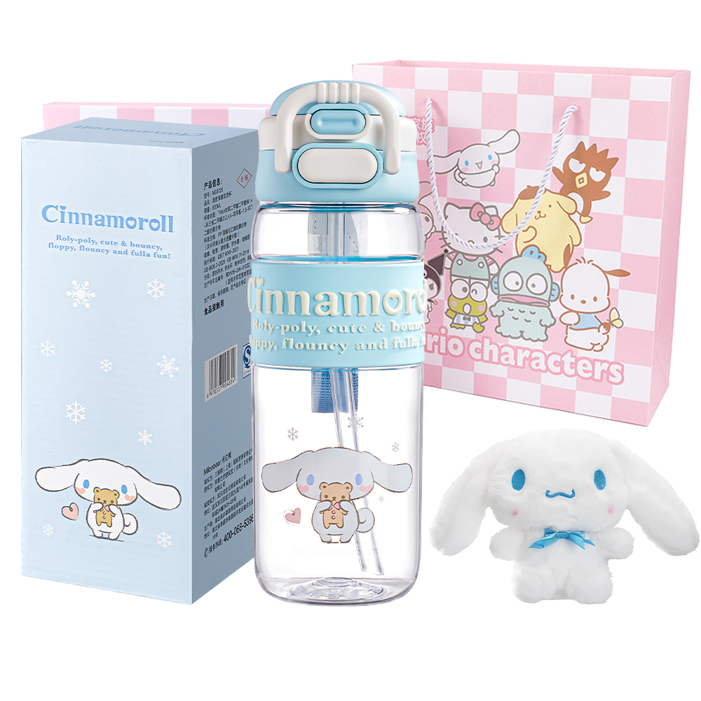 

Коллекция Kuromi, коллекция Cinnamoroll, пластиковый стакан 600 мл Sanrio