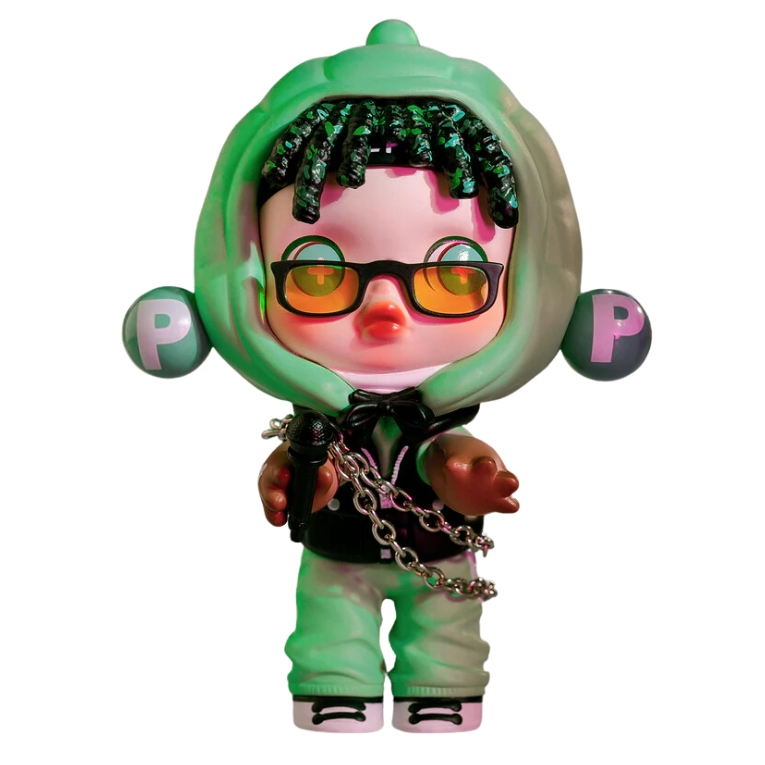 

Фигурка Pop Mart Skullpanda Hypepanda Series, Rapper