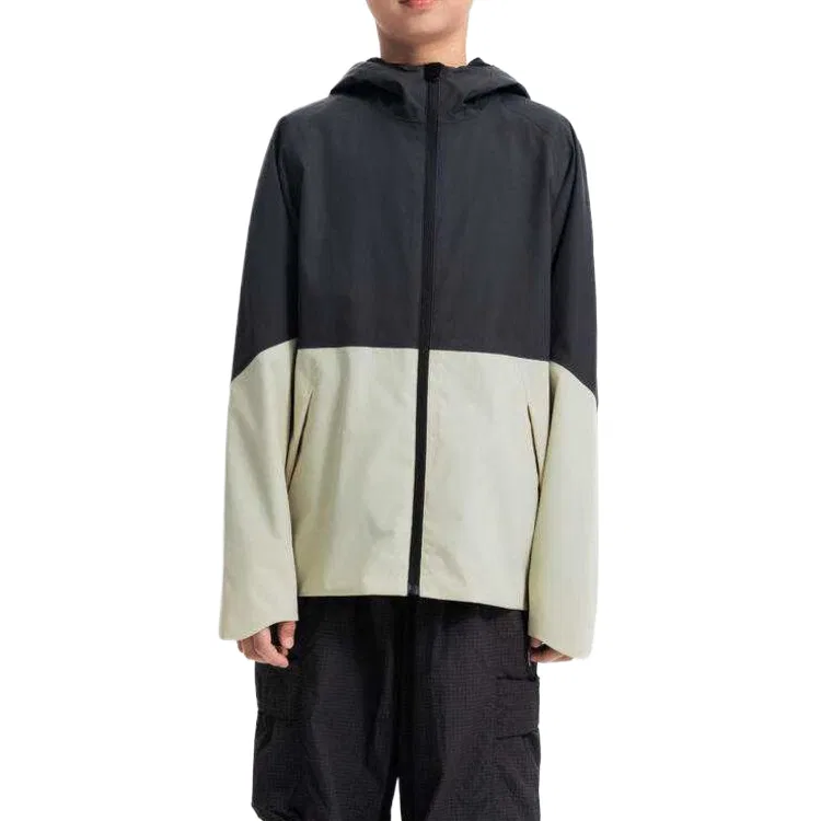 Детская куртка с капюшоном умеренной теплоизоляции DECATHLON, Graphite Gray/Light Chalk Gray