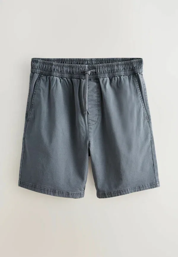 Шорты хлопковые 2 pack regular fit - garment dyed dock - shorts Next, navy, черный/темно-синий — фото 3