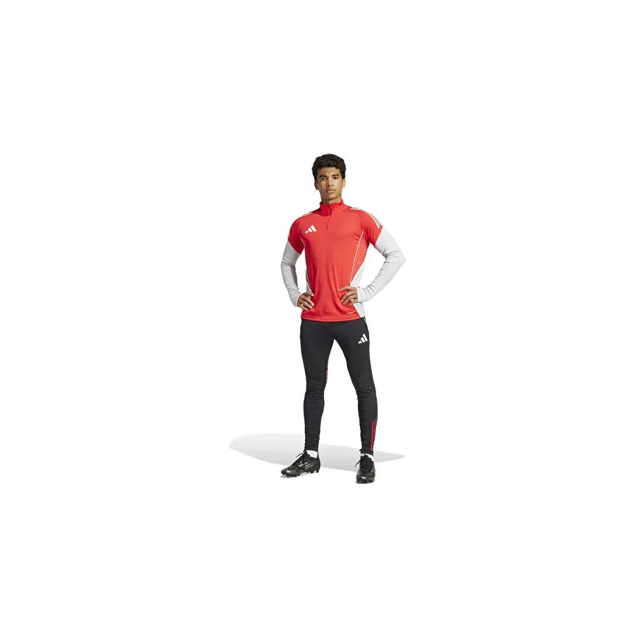 Спортивная футболка с воротником-стойкой Tiro25c Training Top adidas, Красный — фото 4