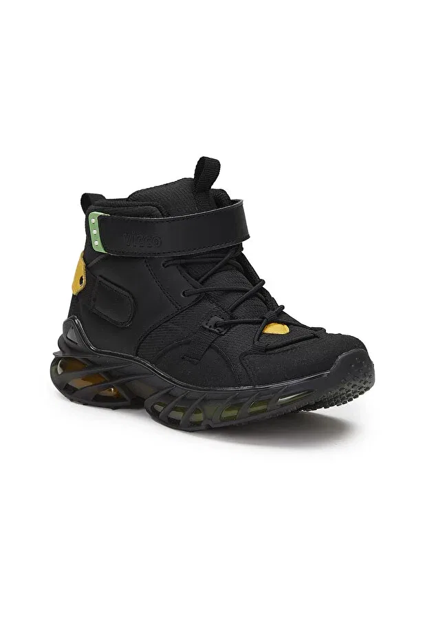 Детские ботинки для девочек с принтом Nevada Kids Booties Vicco, Black