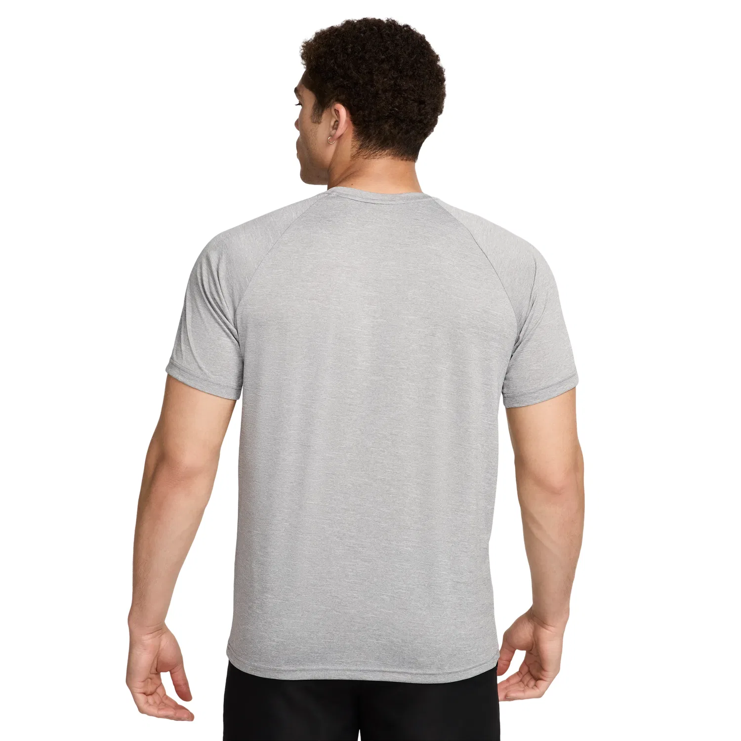 Мужская футболка Swim Hydroguard Essential Dri-FIT UV T-Shirt 'Particle Grey' Nike, Particle Grey — фото 2