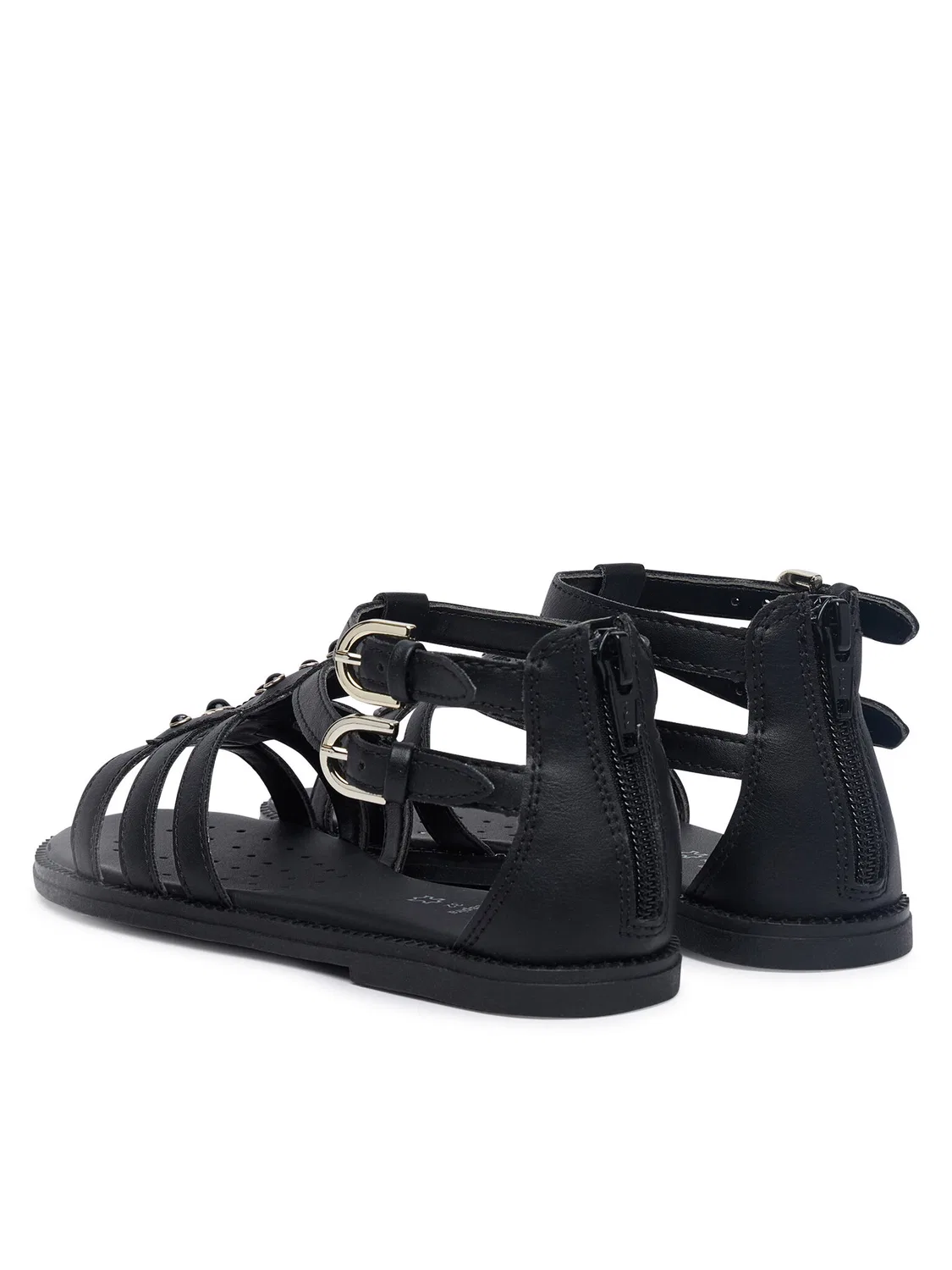 Сандалии для девочки Jr Sandal Karly Geox, черный — фото 3