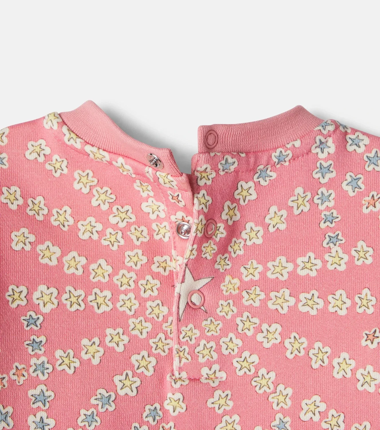 Нарядное платье с принтом Stella Mccartney Kids, розовый — фото 4