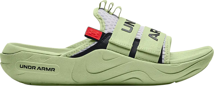 

Сандалии Under Armour Alpha Slide Phosphor Green, зеленый