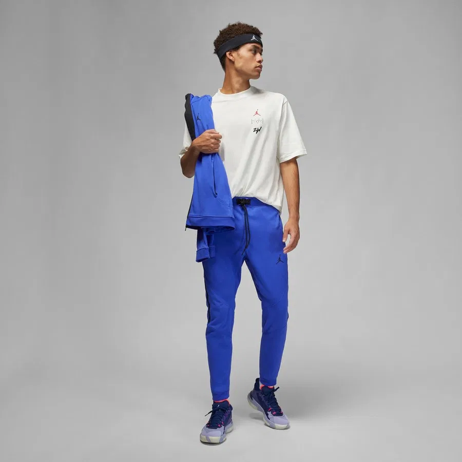Спортивные штаны Nike Jordan Dri-FIT Sport Air Fleece, Синий — фото 4