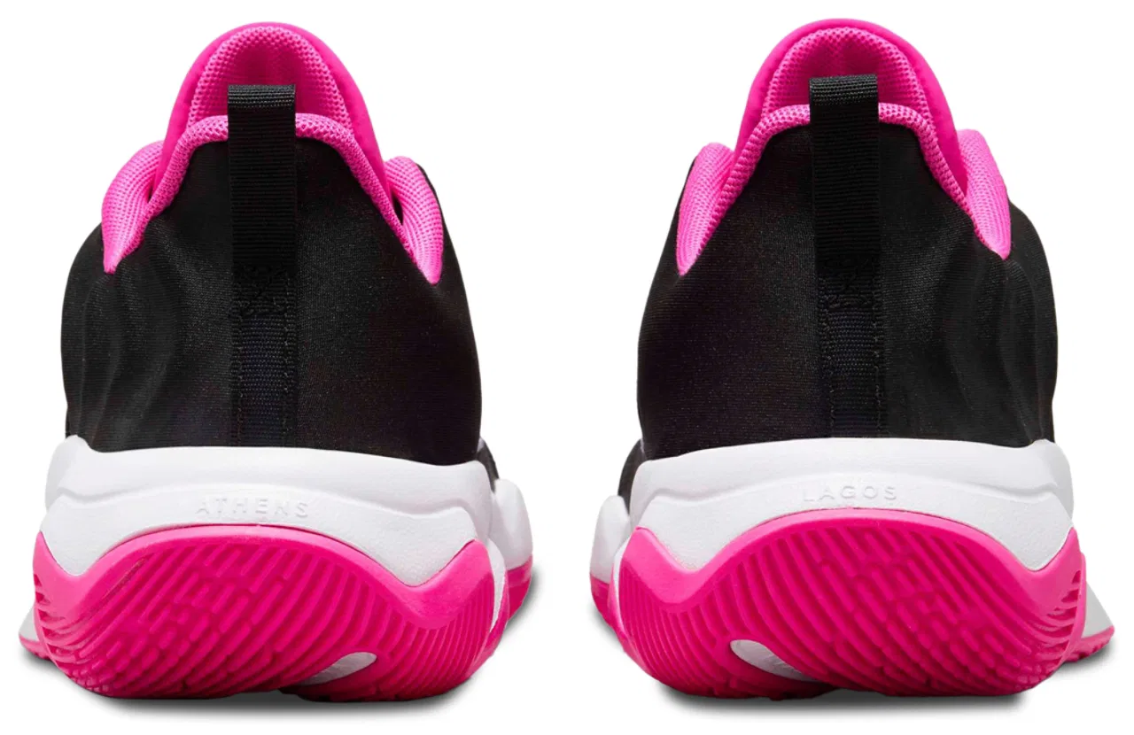 Кроссовки для мальчиков Giannis Immortality 4 Nike, цвет White/Black/Laser Fuchsia — фото 3