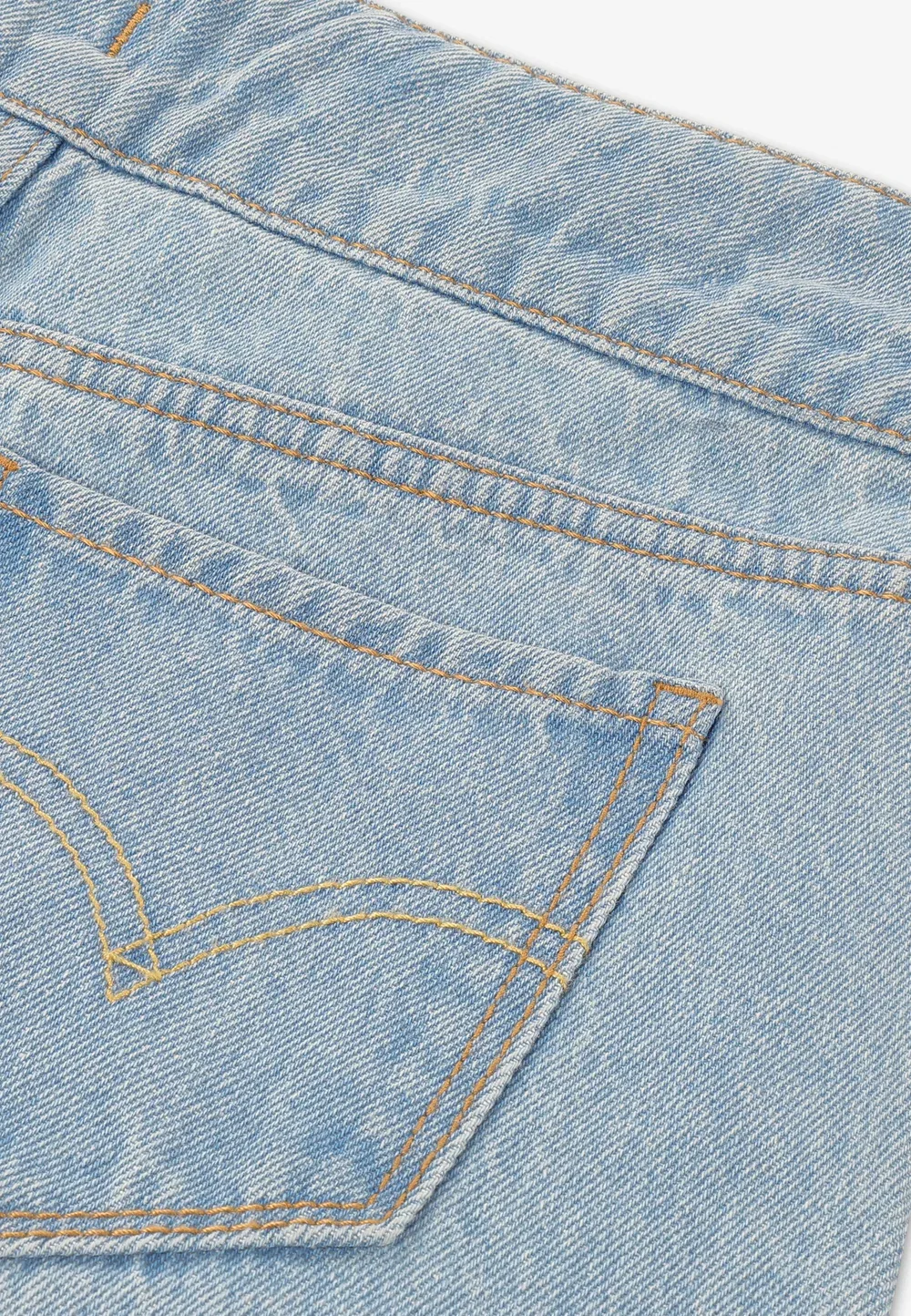 Джинсы свободного кроя с косой Levi'S, Blue — фото 3