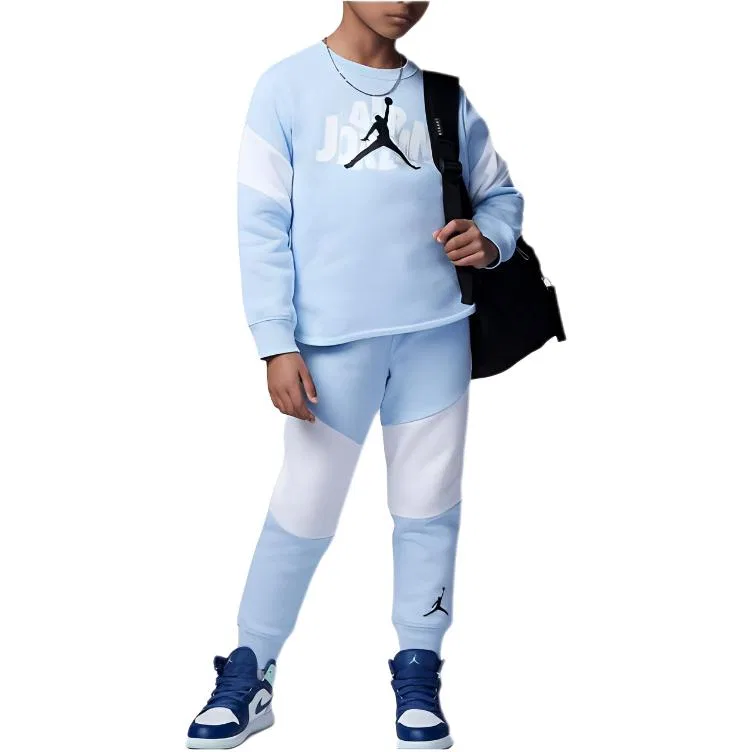 Детский спортивный комплект с длинным рукавом Jordan, Blue