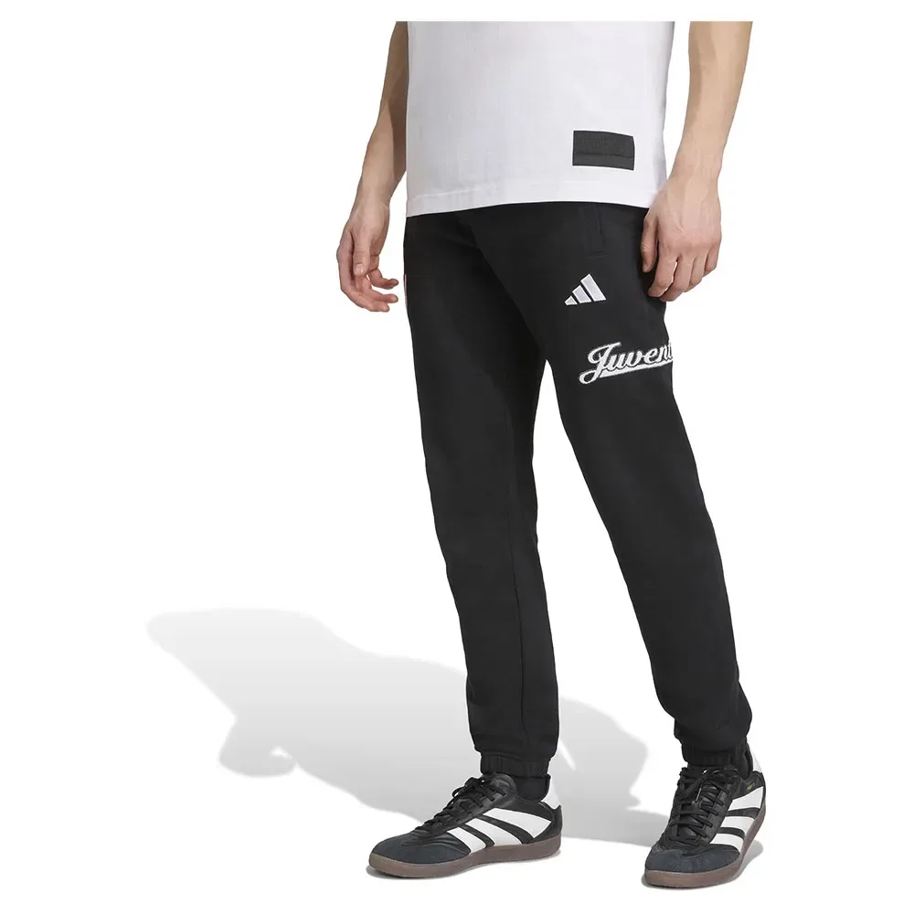 Женские спортивные штаны с принтом US Pack Adidas Juventus, Black
