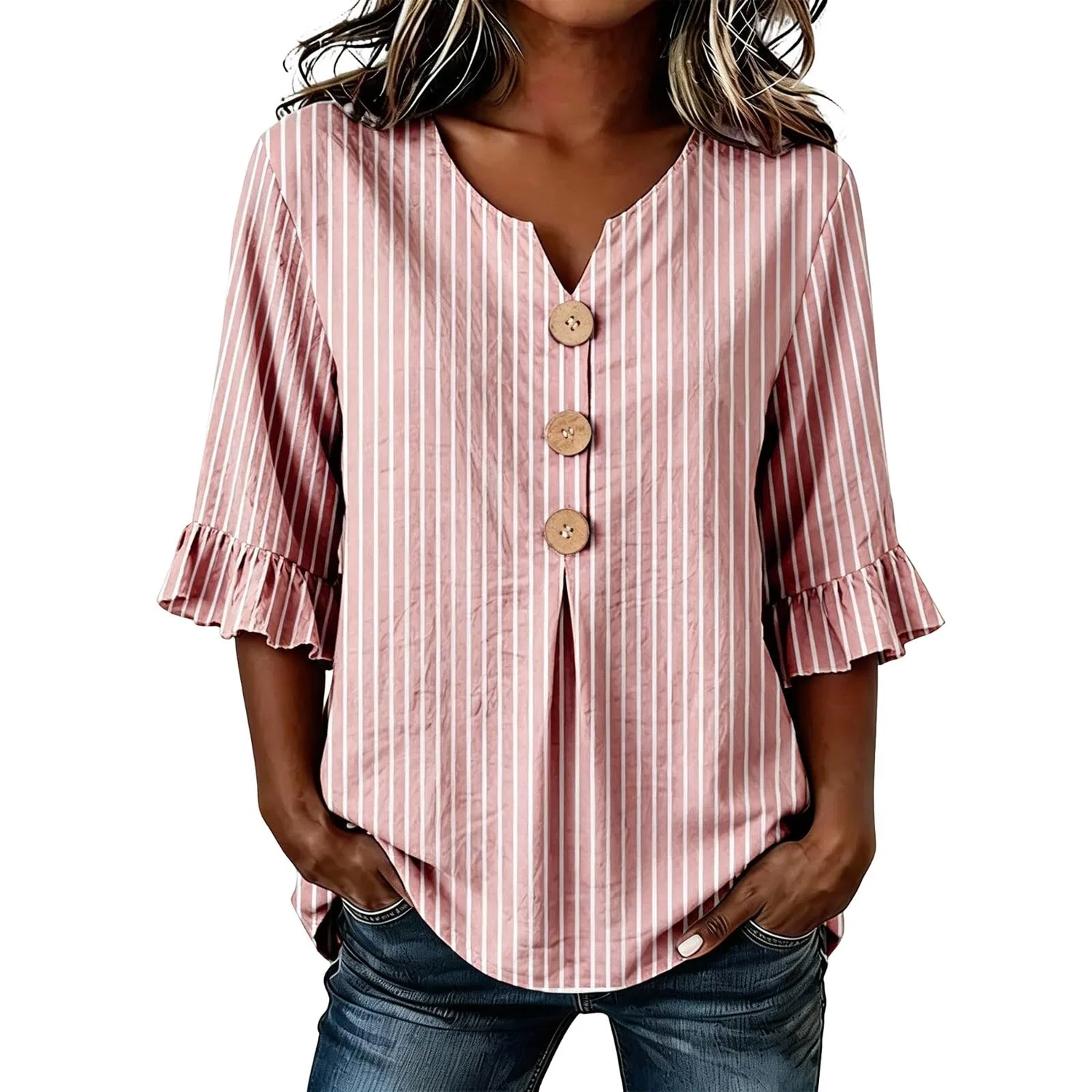 Женская футболка хлопковая Timeless T-Shirt, Hot Pink-d