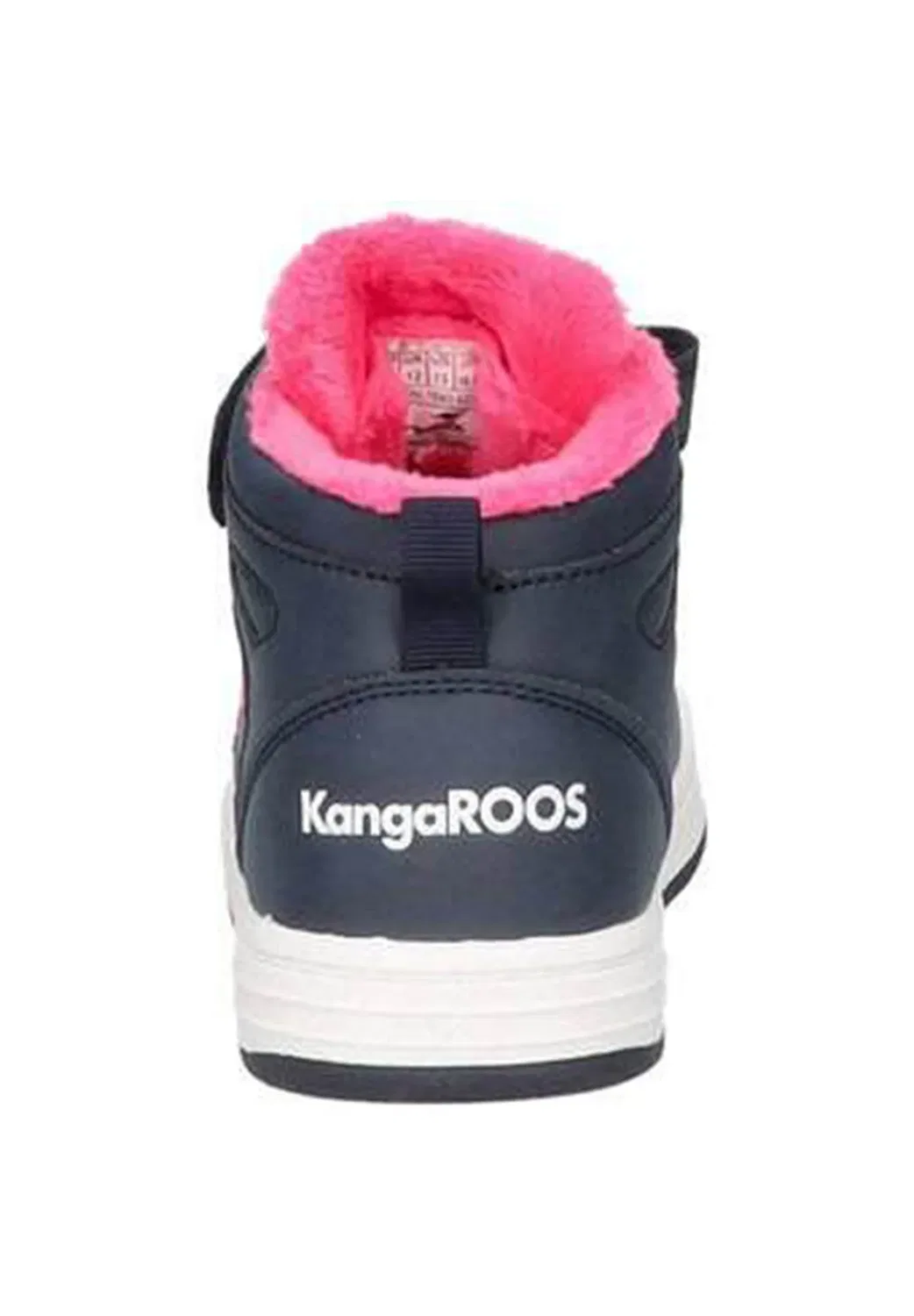 Унисекс - высокие кроссовки Kangaroos, Dk Blue Daisy Pink — фото 3