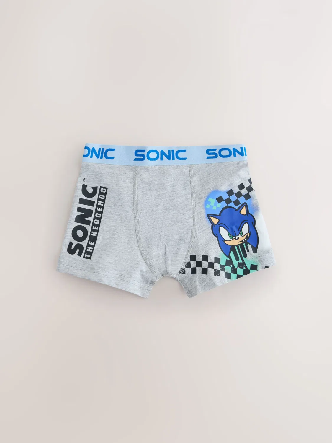 Трусы Next Underpants Sonic в бирюзовом, синем и светло-сером цветах — фото 4