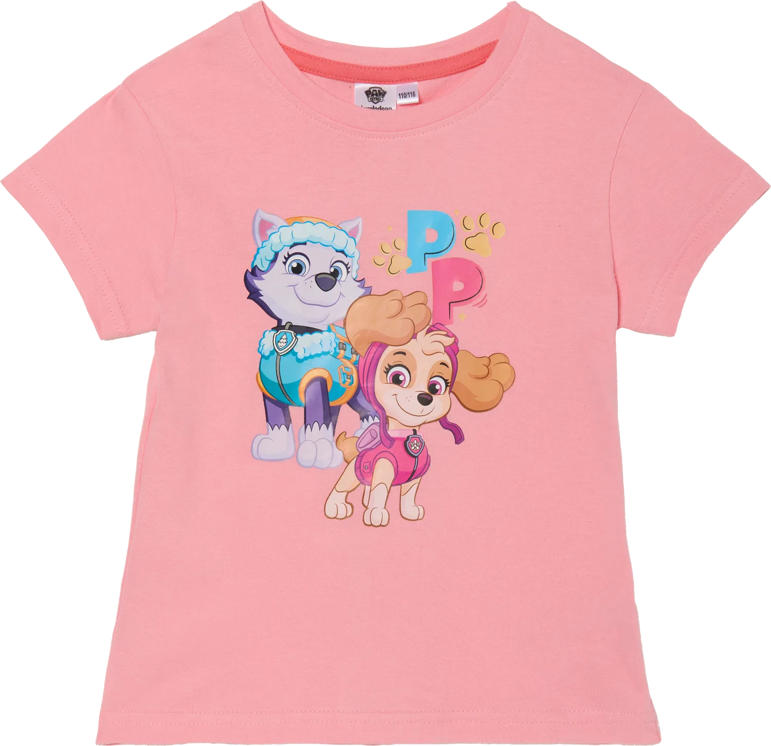 Детская футболка PAW Patrol, розовый