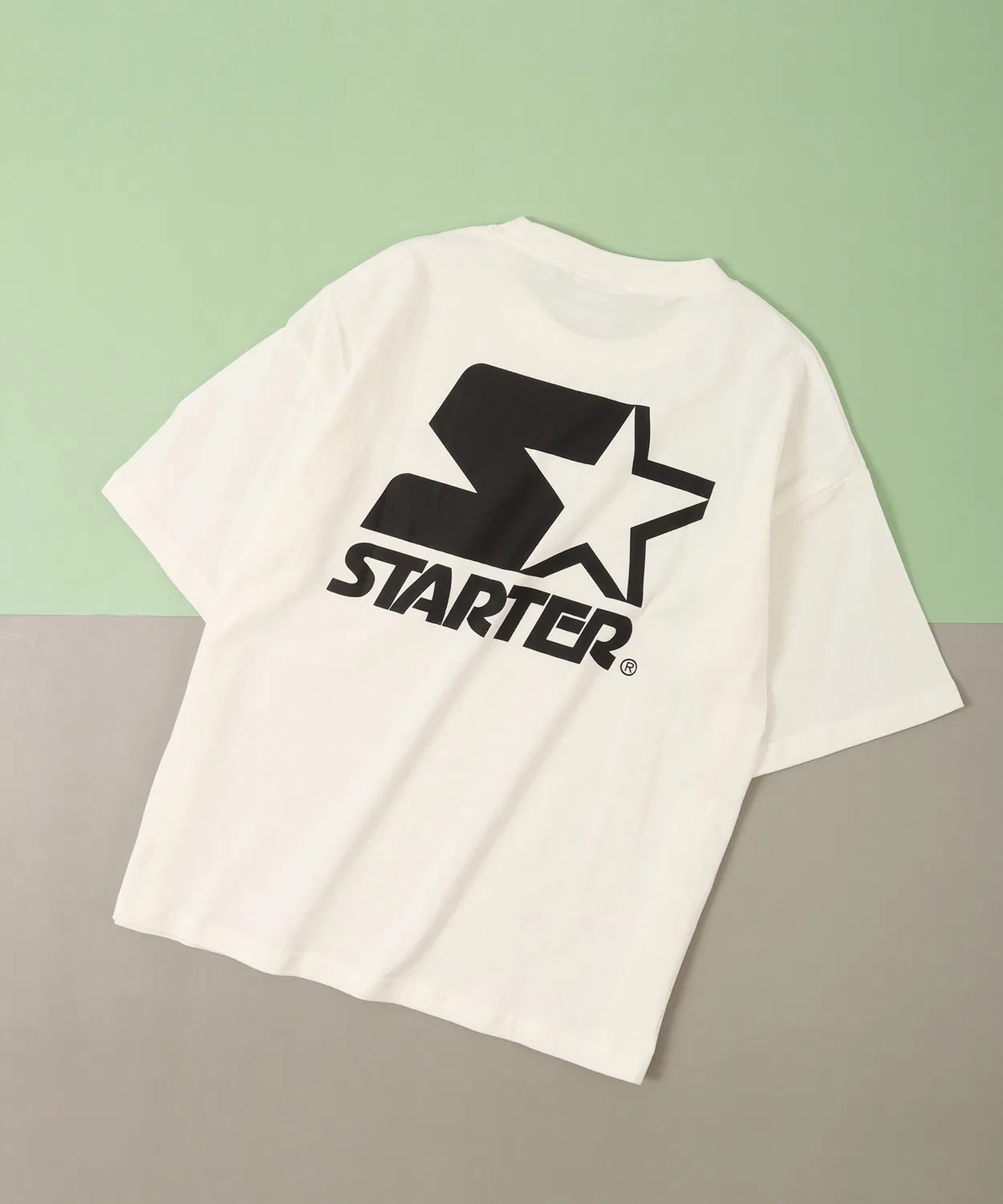 Детская футболка с принтом STARTER, полуторный рукав, модель Big Logo