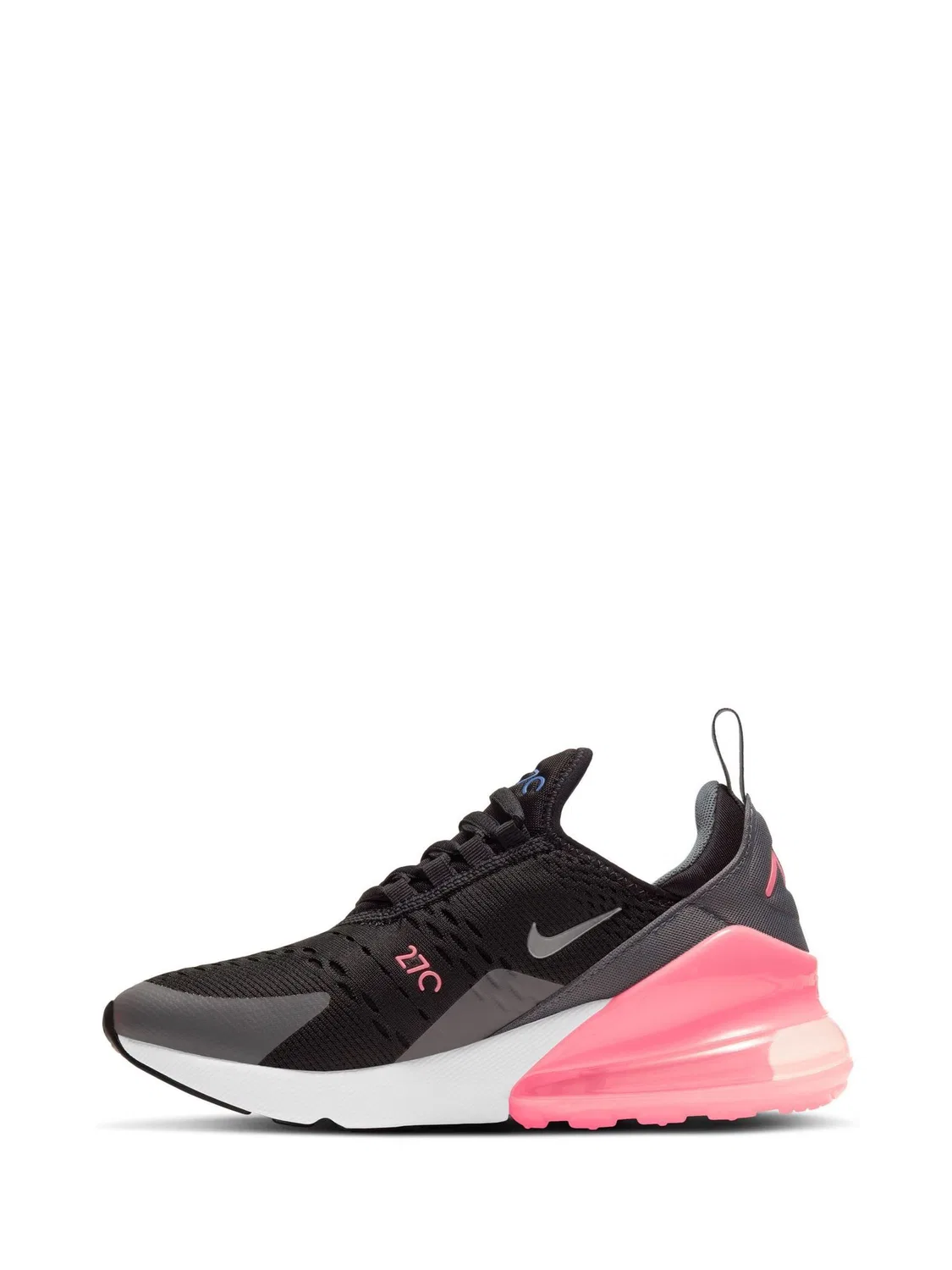 Кроссовки Nike Air Max 270, черный/розовый/белый — фото 2
