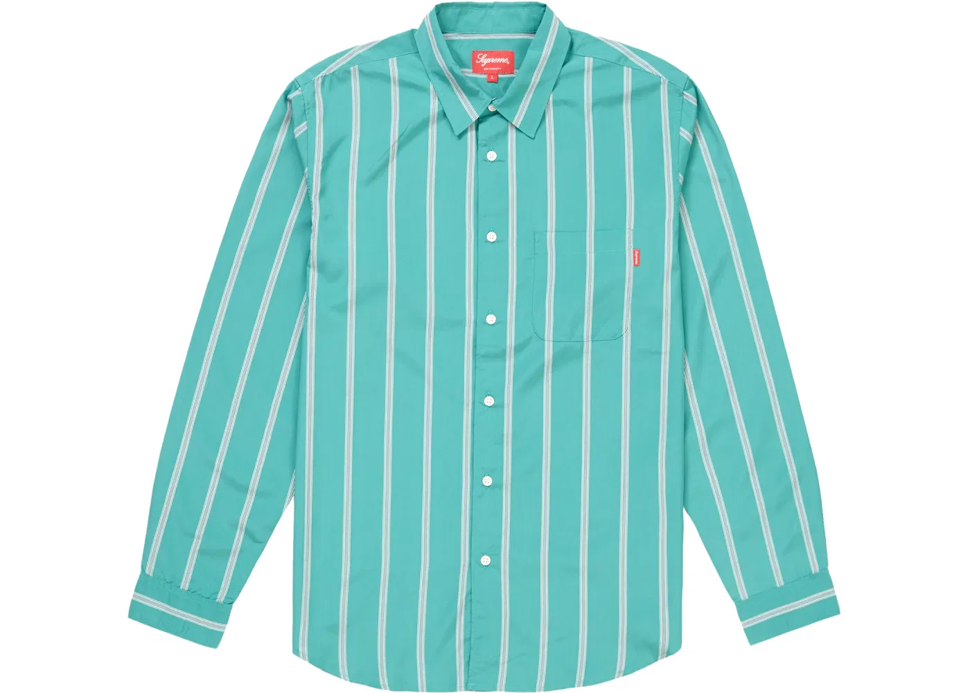 Мужская футболка с полоской Supreme Shirt, Teal