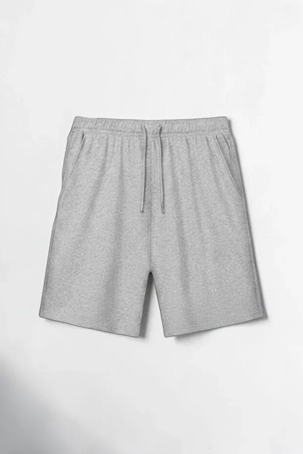 Детские шорты для девочек с принтом Basics Trendy Merry Store, 2 Gray 1 Black — фото 3