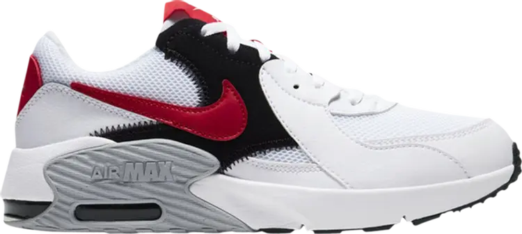 

Кроссовки Nike Air Max Excee GS 'White University Red', белый
