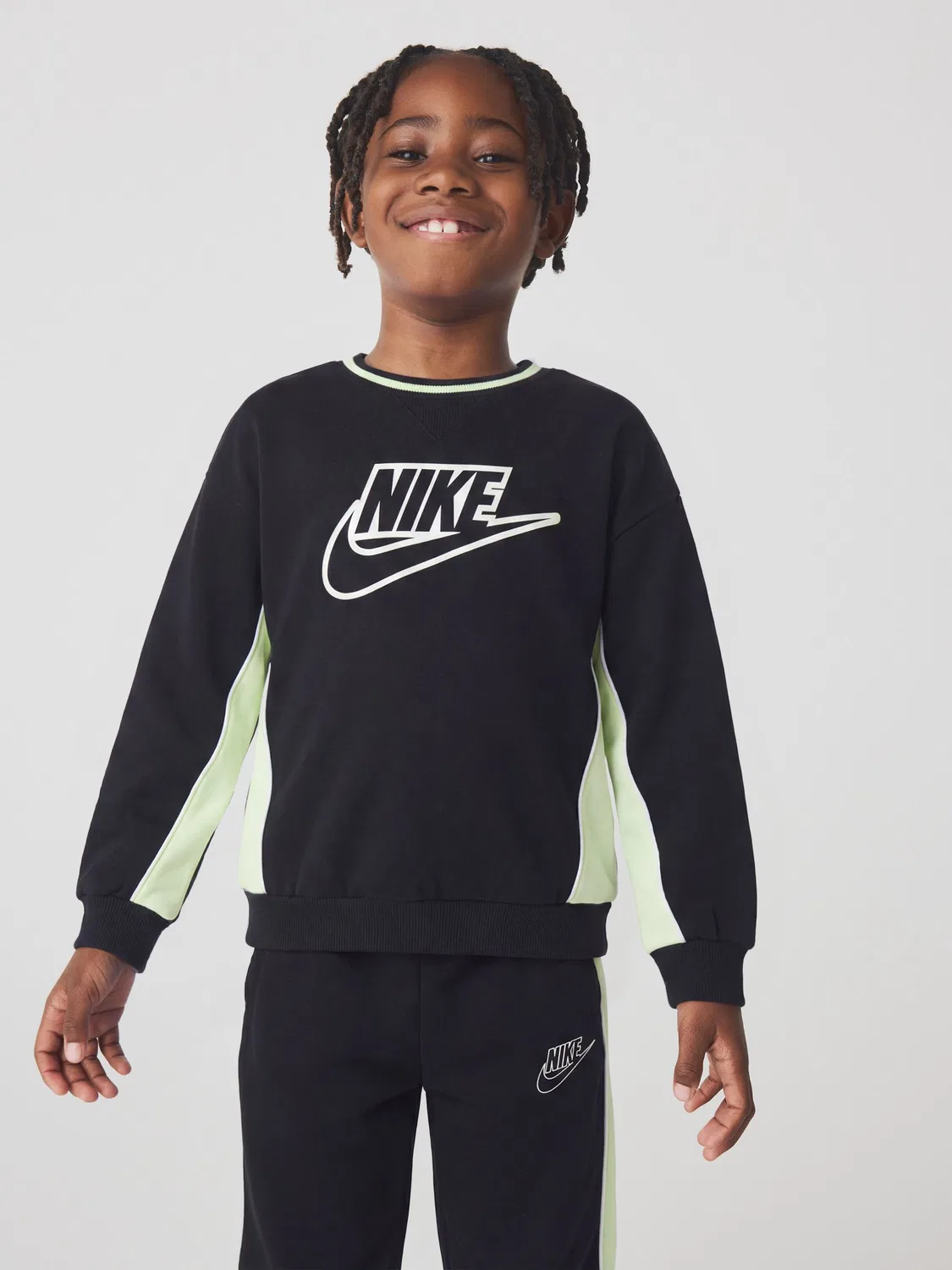 Спортивный костюм Nike Colour Blocked, черный