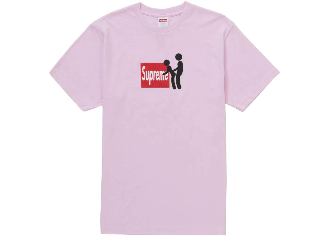 Мужская футболка с принтом Stick Tee Supreme, Pink