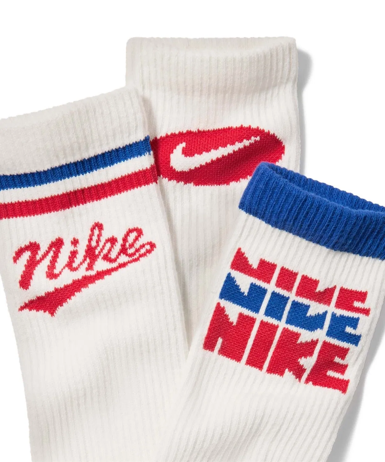 Мужские носки с технологией Dri-FIT Nike Everyday Plus Crew Socks, Multi-Color — фото 2
