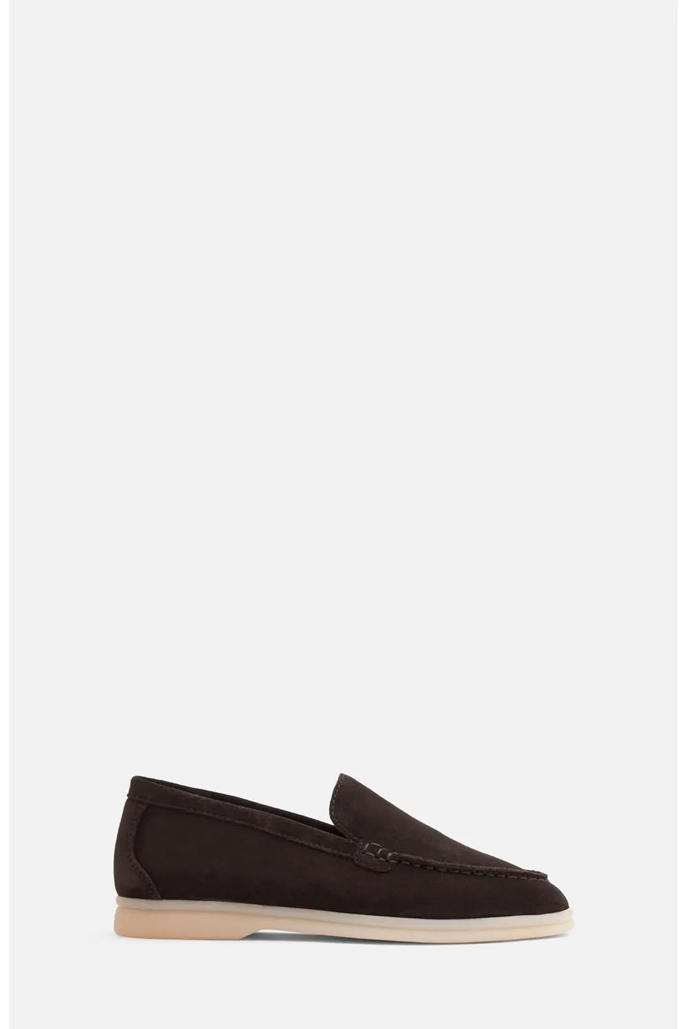 Детские туфли лоферы легкие Ludovico SCAROSSO, Brown - Suede