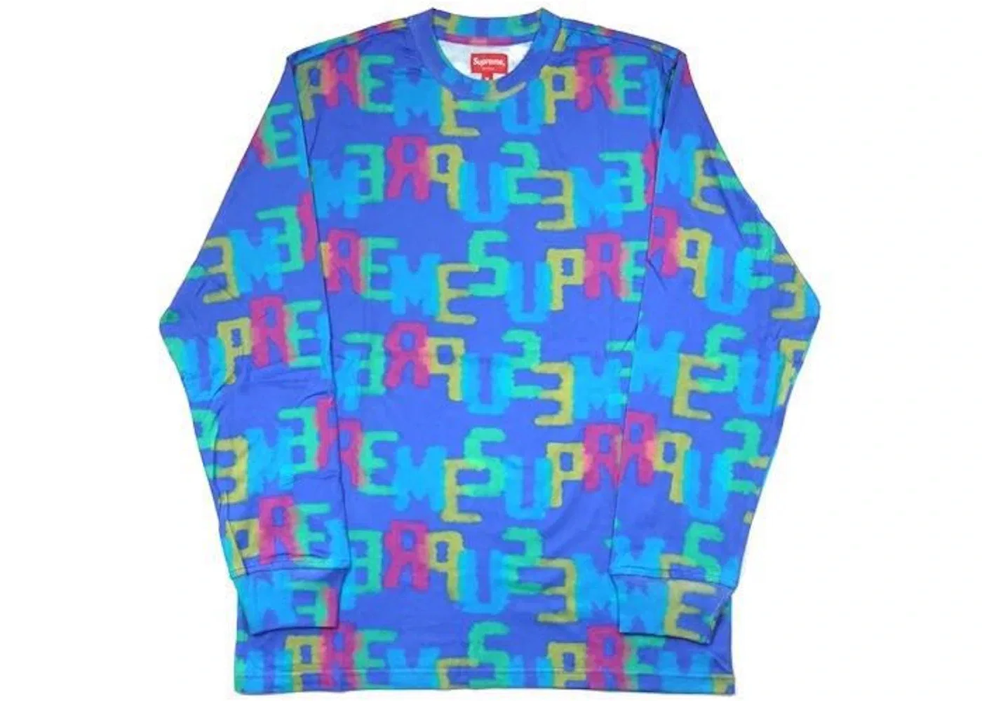Мужская футболка с длинным рукавом LS Top Supreme, Royal
