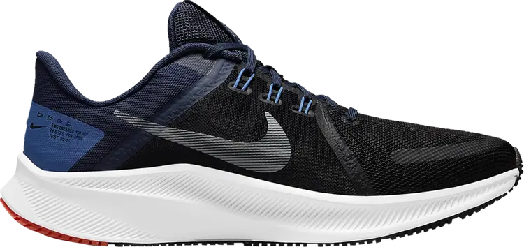 

Кроссовки Nike Quest 4 'Black Midnight Navy', черный