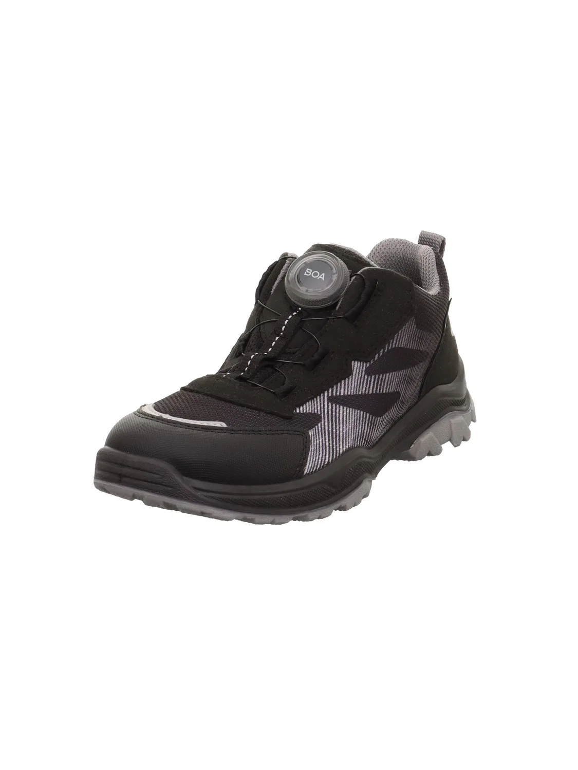 Детские кроссовки для мальчиков с мембраной Gore-Tex Jupiter Superfit, Nero Grigio Chiaro