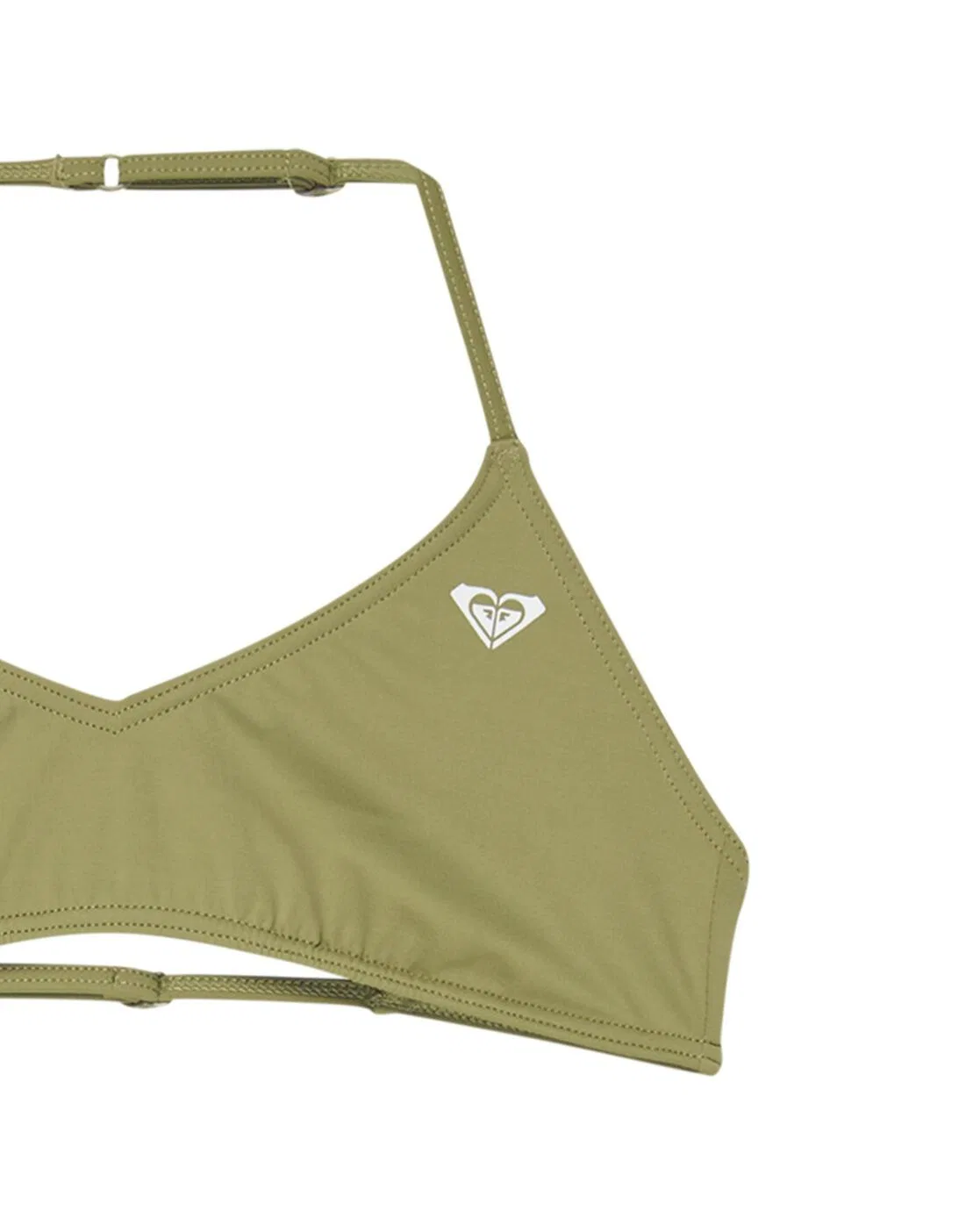 Детский комплект бикини с бралеттe SOLID ACTIVE SET Roxy, Dunkelolivgrun — фото 3