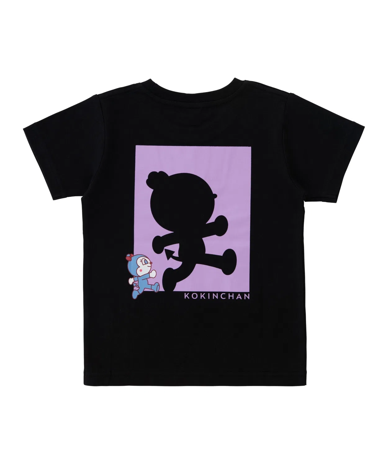 Детская футболка с принтом и вышивкой Dokin-chan Kokin-chan ANPANMAN KIDS COLLECTION, Черный — фото 4