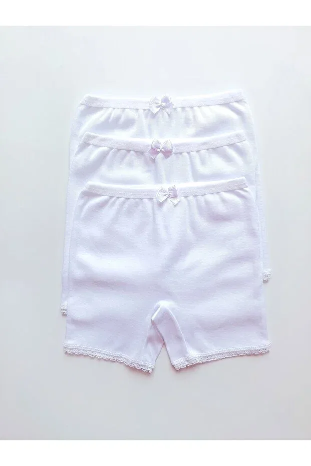 Детские трусы для девочек хлопковые Çebikids, White — фото 2