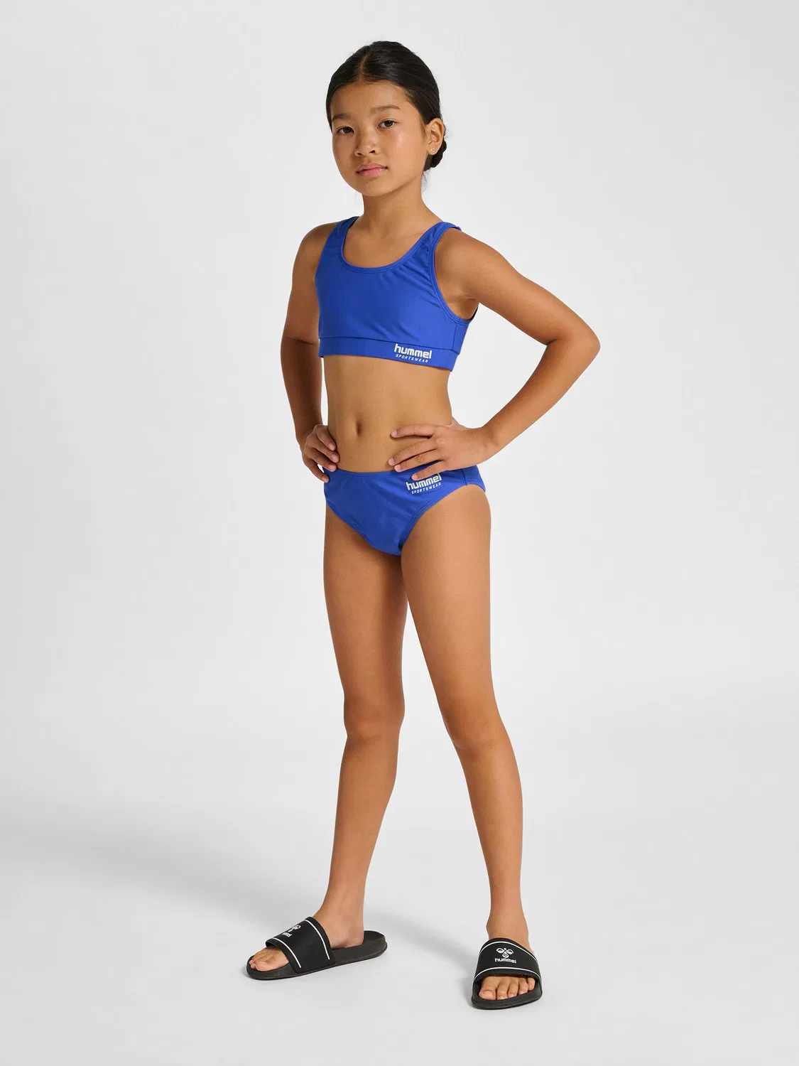 Детское бикини-комплект Hmljr Solid Hummel, Blau