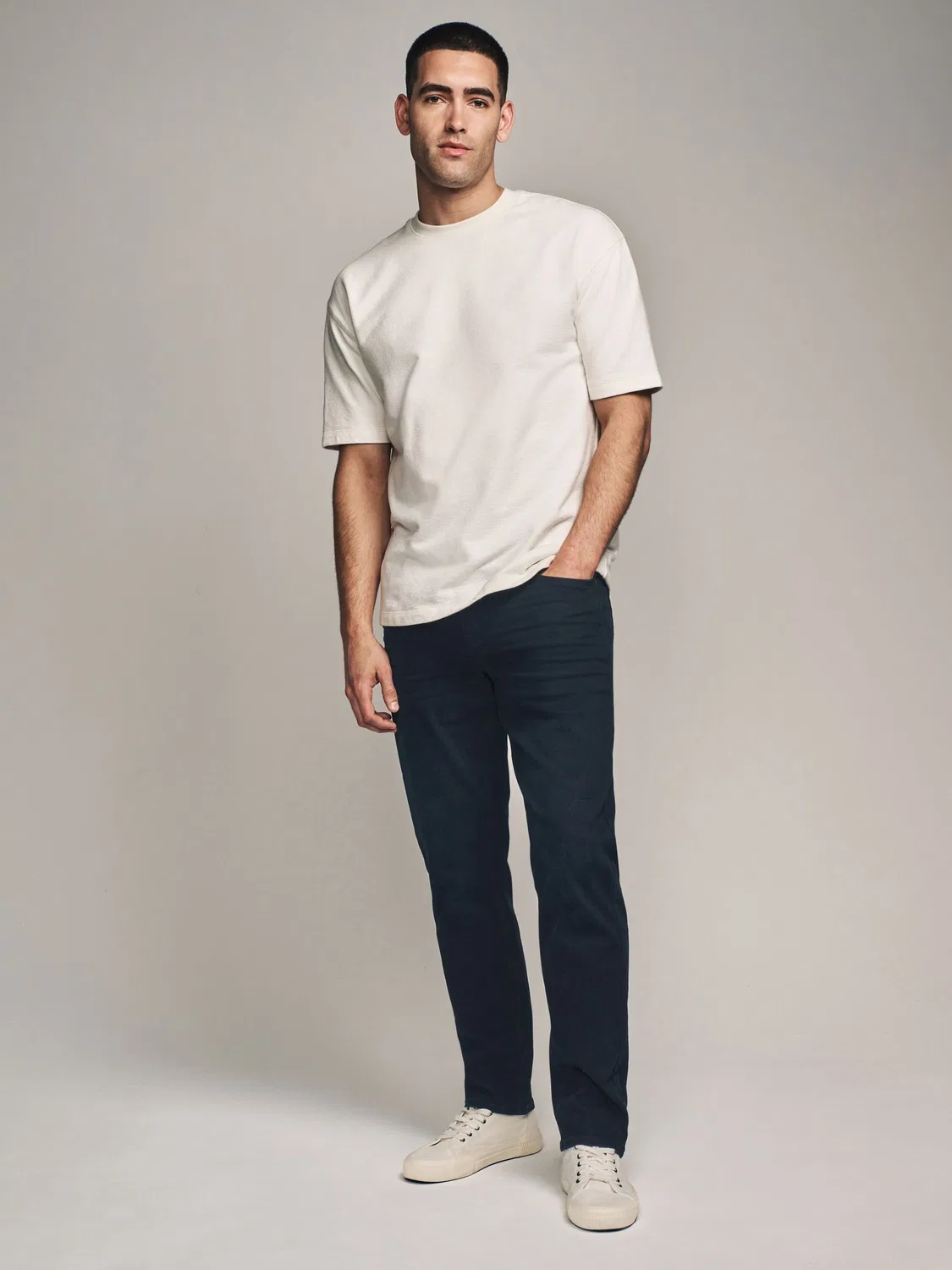 Джинсы Slim Fit Essential Stretch Next, Ink Blue — фото 2