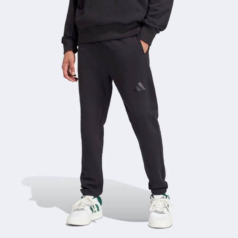 Спортивные штаны adidas All Szn French Terry Regular Tapered, Черный — фото 2