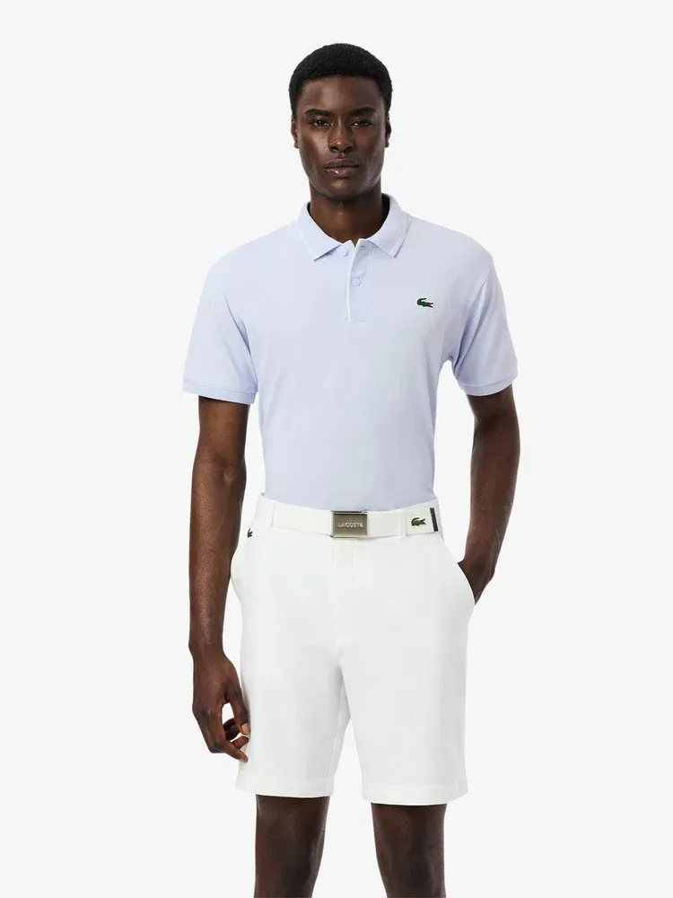Футболка поло с цветной окантовкой LACOSTE, Lavender