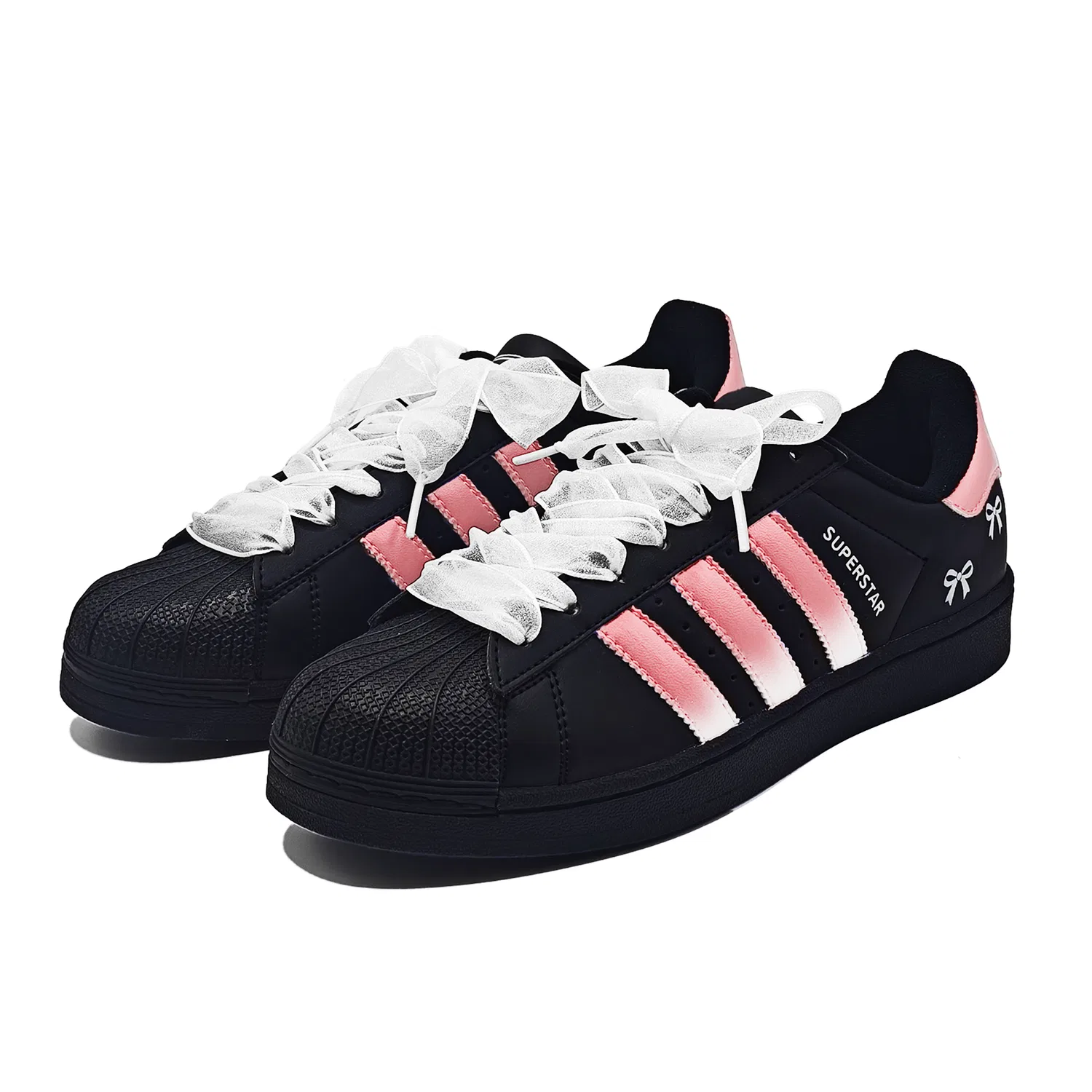 Детские кроссовки для скейтбординга Superstar 2 Adidas Originals, Lotus Color — фото 4