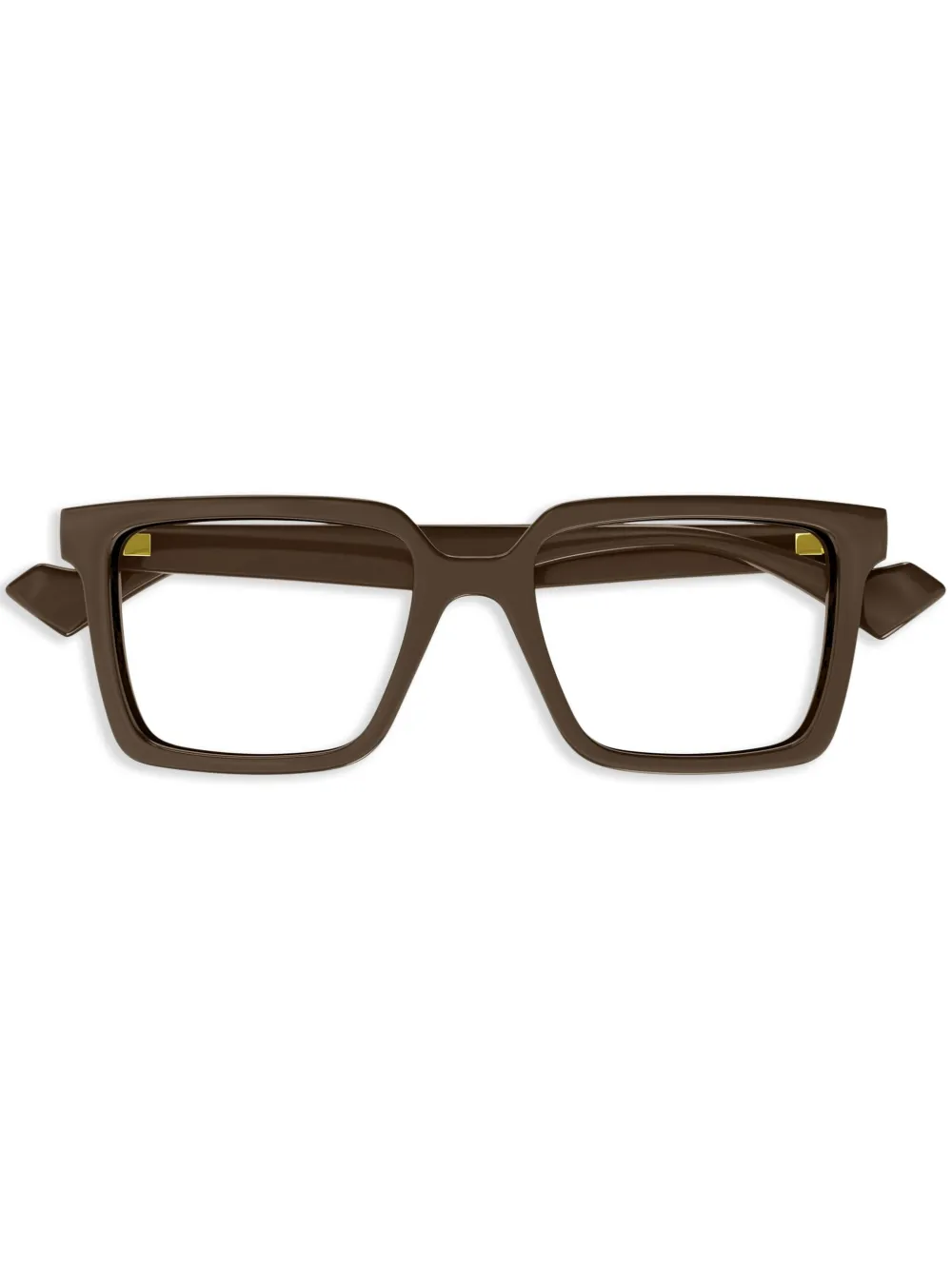 

Очки в квадратной оправе Gucci Eyewear, коричневый
