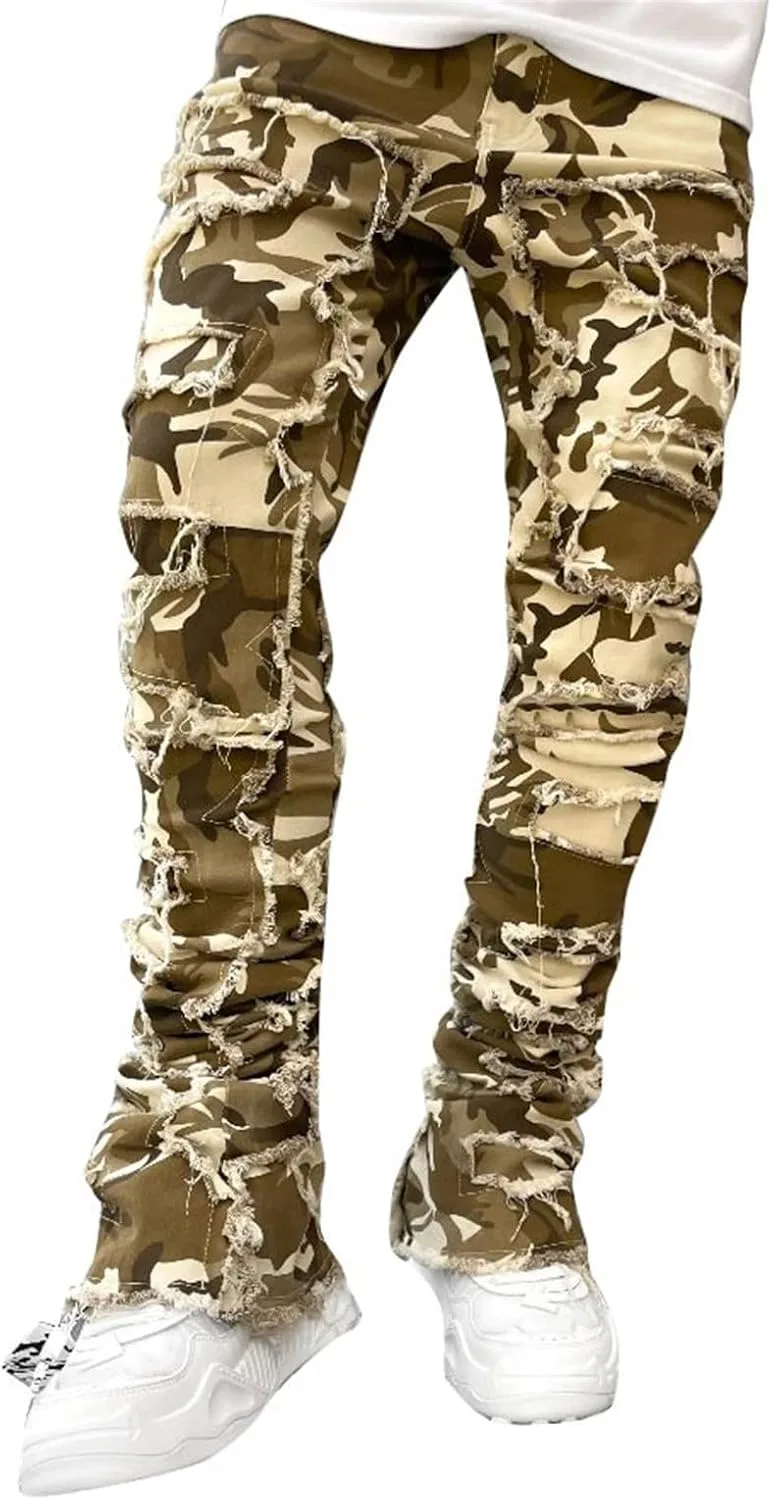 Джинсы, камуфляж, 2#camouflage