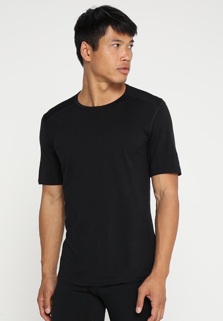 

Майка Icebreaker 100% MERINO 200 CREWE, цвет Black, Черный, Майка Icebreaker 100% MERINO 200 CREWE, цвет Black