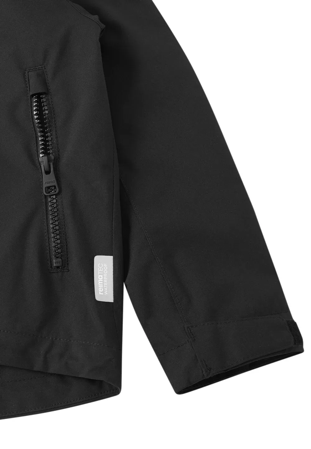 Куртка Tec, сулкава унисекс - непромокаемая куртка Reima, Black — фото 4