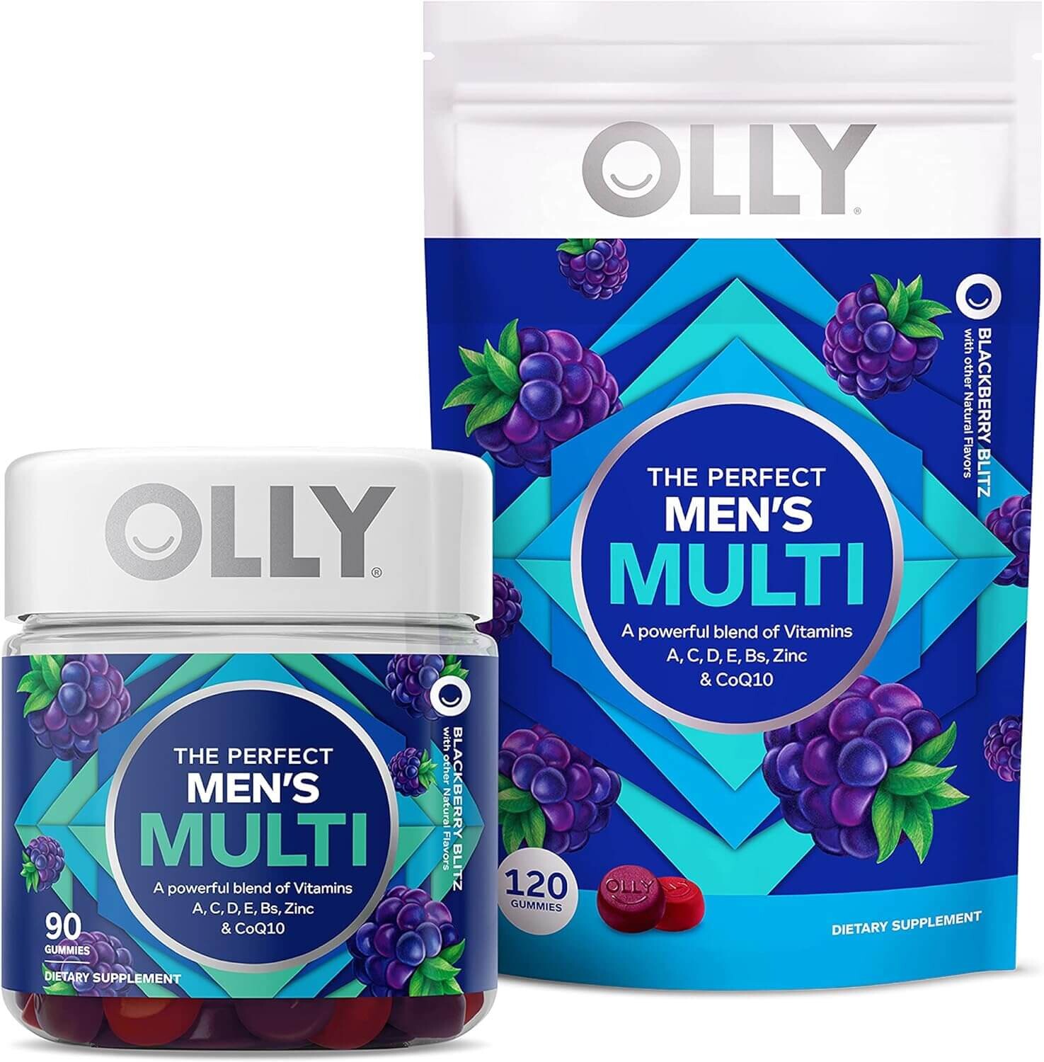 

Мультивитамины для мужчин Olly The Perfect Immune Support, 120 + 90 пастилок