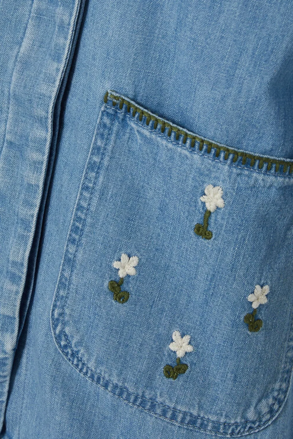 Платье с вышивкой Daisy, Stella McCartney — фото 3