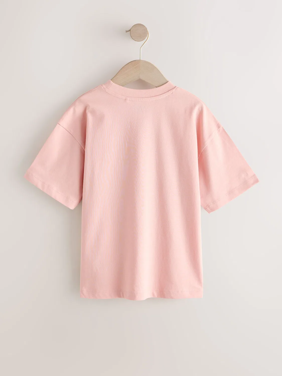 Футболка свободного кроя, Peach Pink Next, персиковый — фото 2